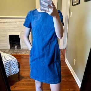 2P Boden Jean Dress WITH POCKETS